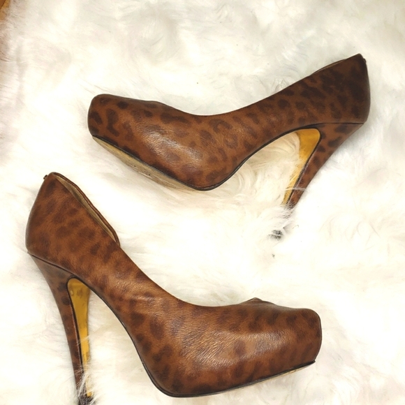 Ted Baker Cardeen Pumps Leopard Heels Pumps  UK 5 US 7 - Picture 11 of 16